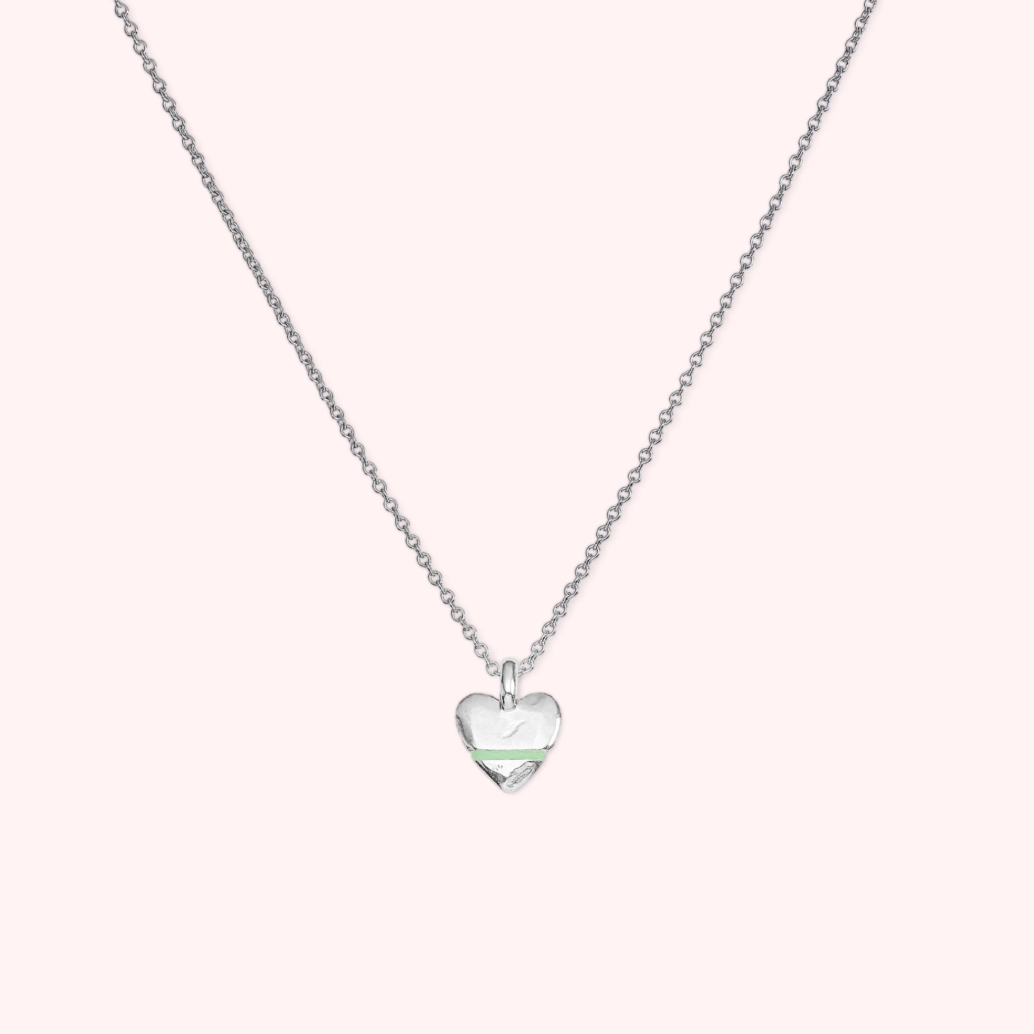 The Tiny Talisman Heart-Full Necklace - Thousand Fibres