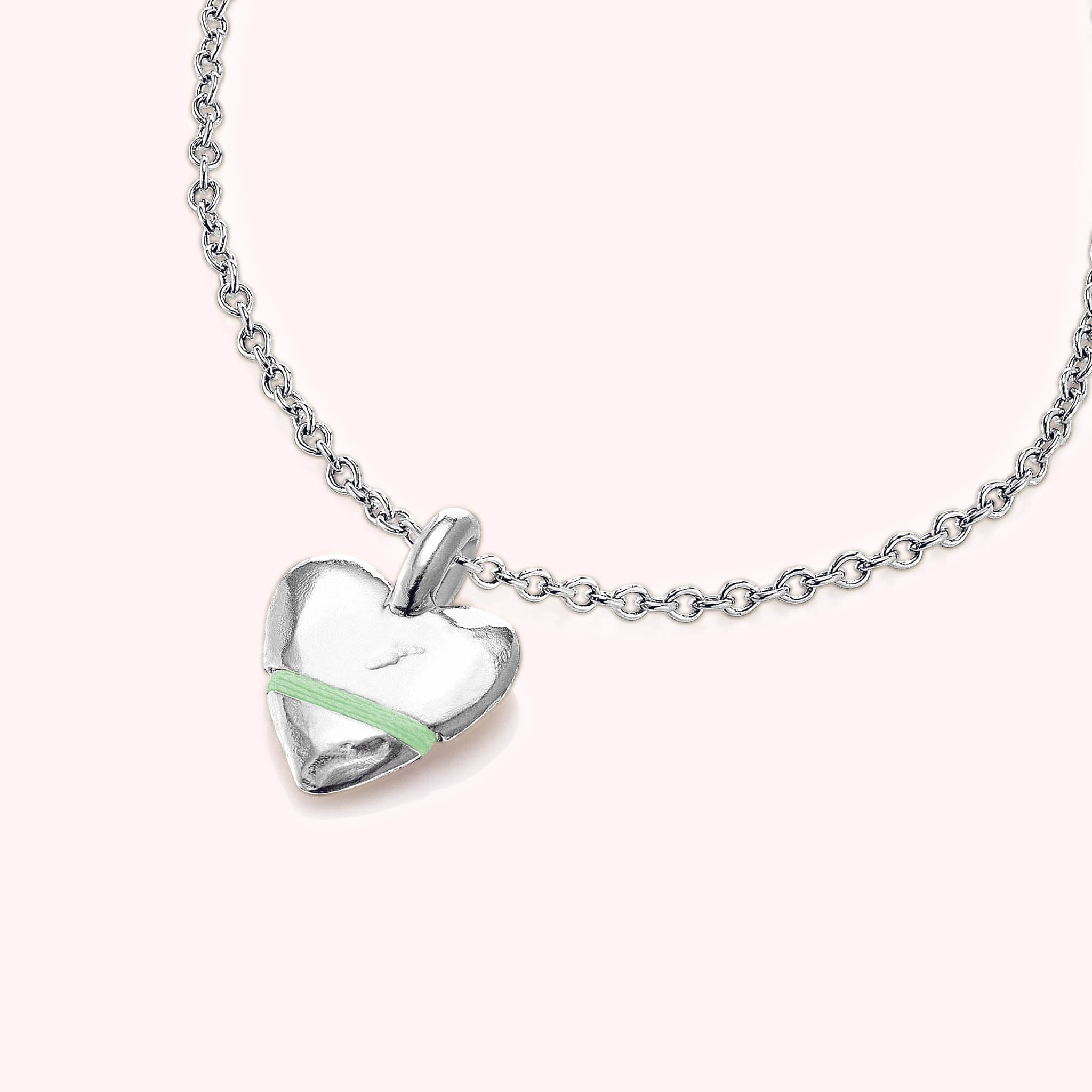 The Tiny Talisman Heart-Full Necklace - Thousand Fibres