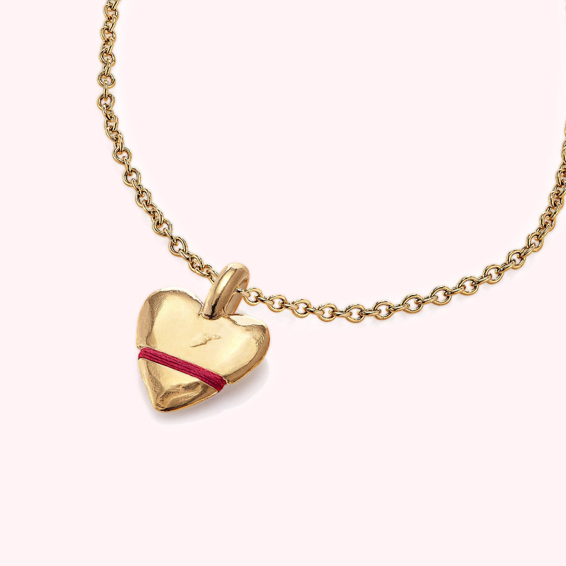 Tiny Talisman Heart Full Necklace
