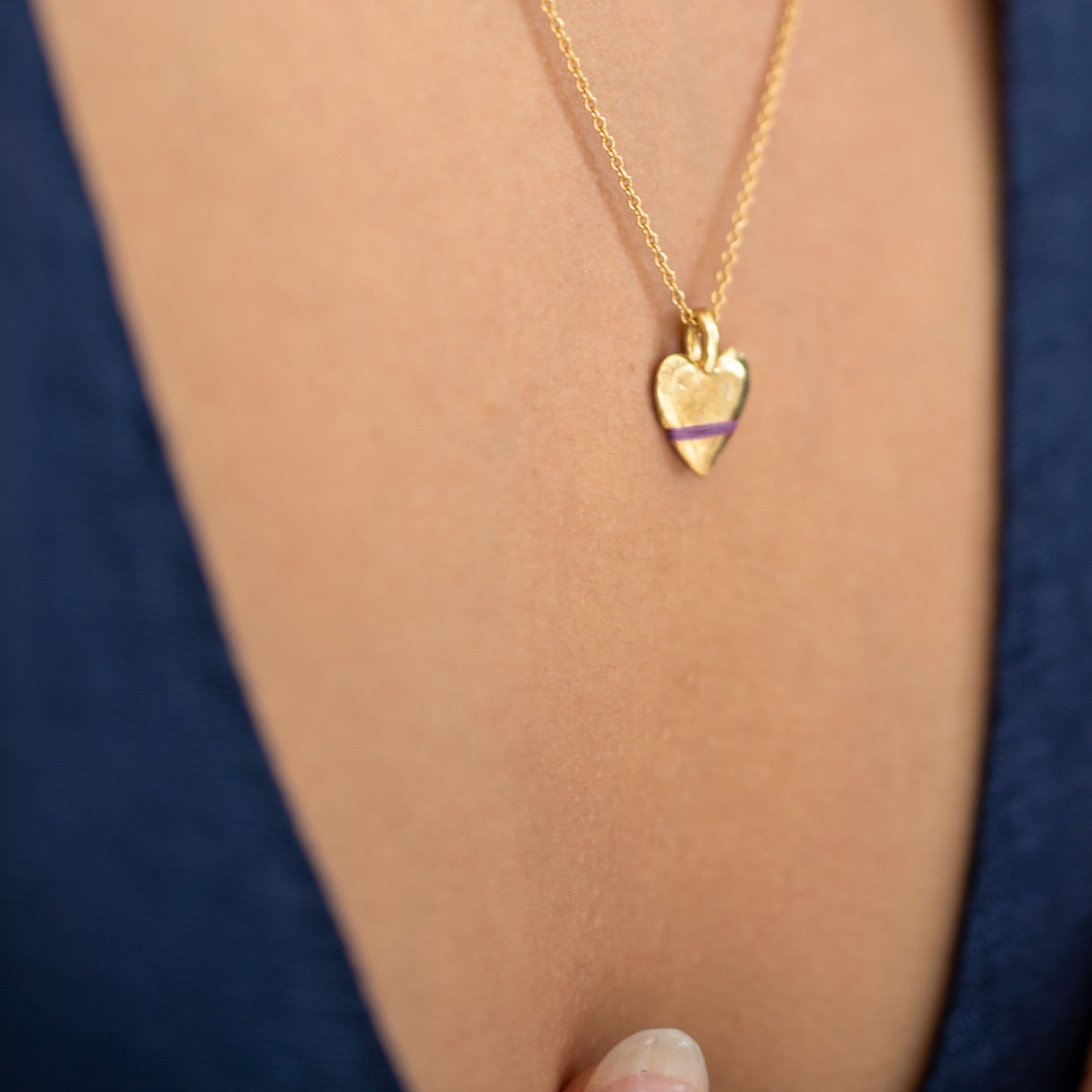 The Tiny Talisman Heart-Full Necklace