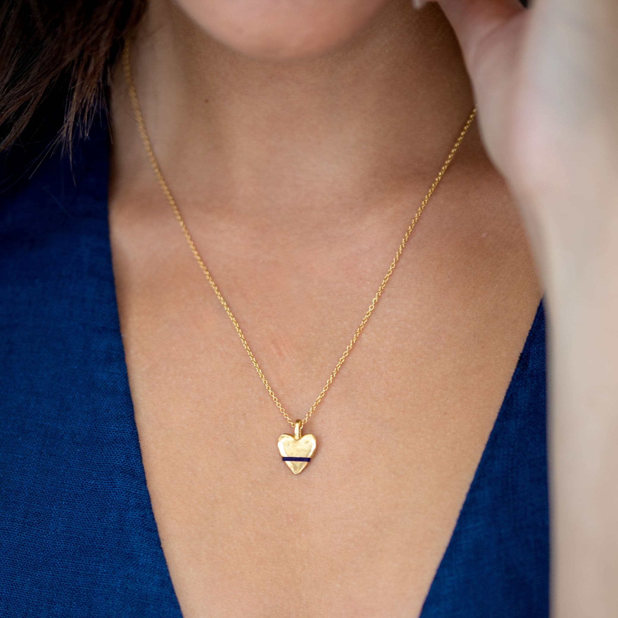 The Tiny Talisman Heart-Full Necklace