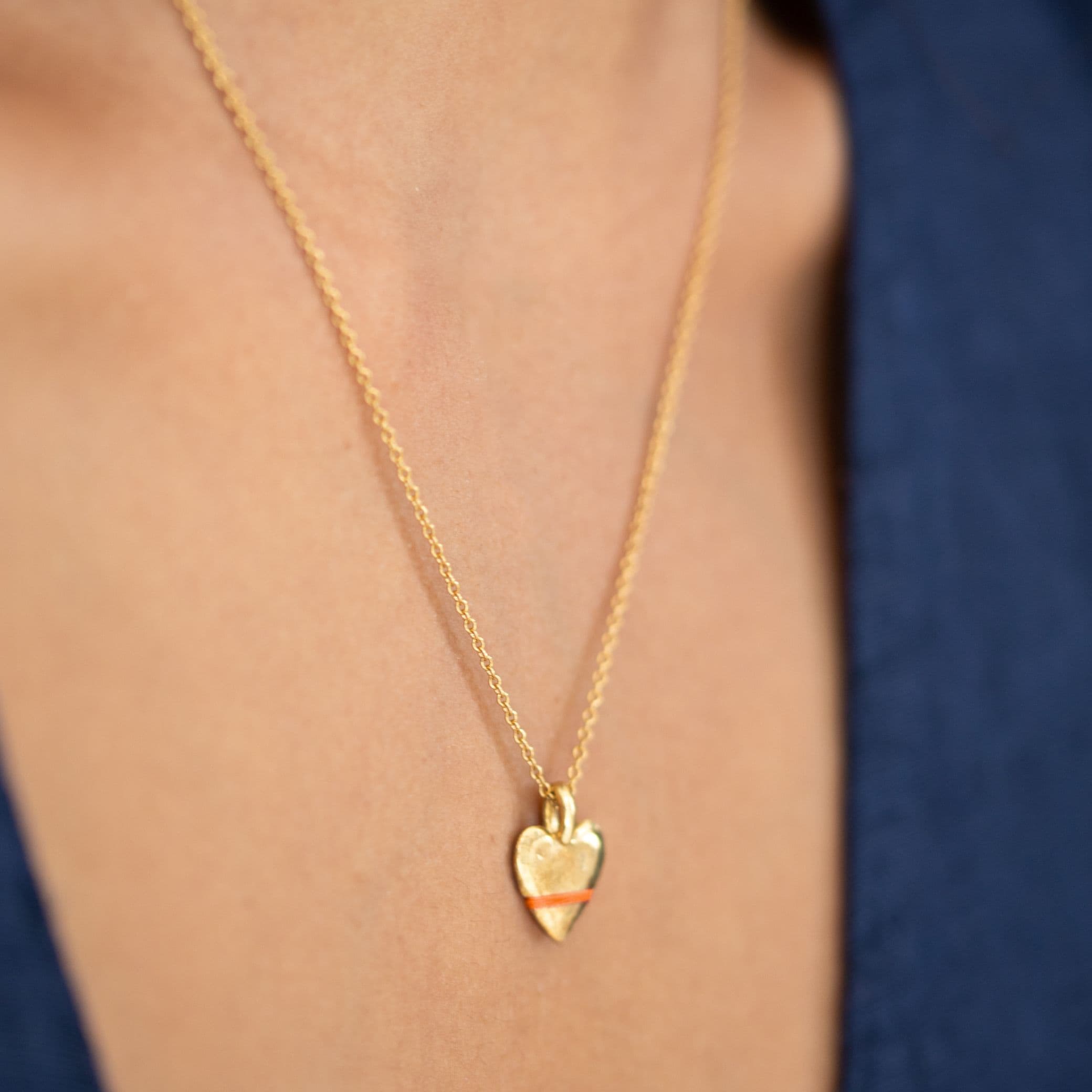 The Tiny Talisman Heart-Full Necklace