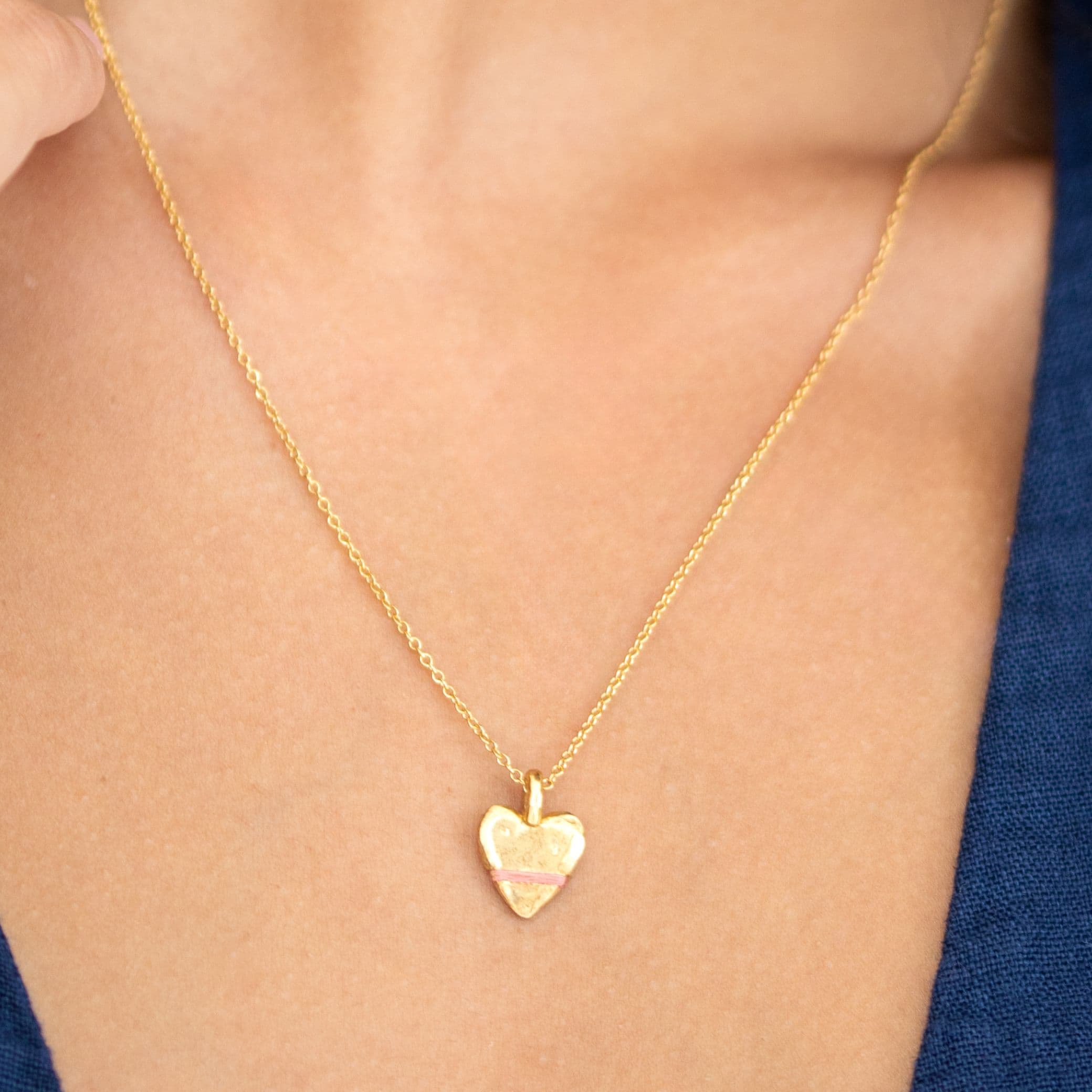 The Tiny Talisman Heart-Full Necklace