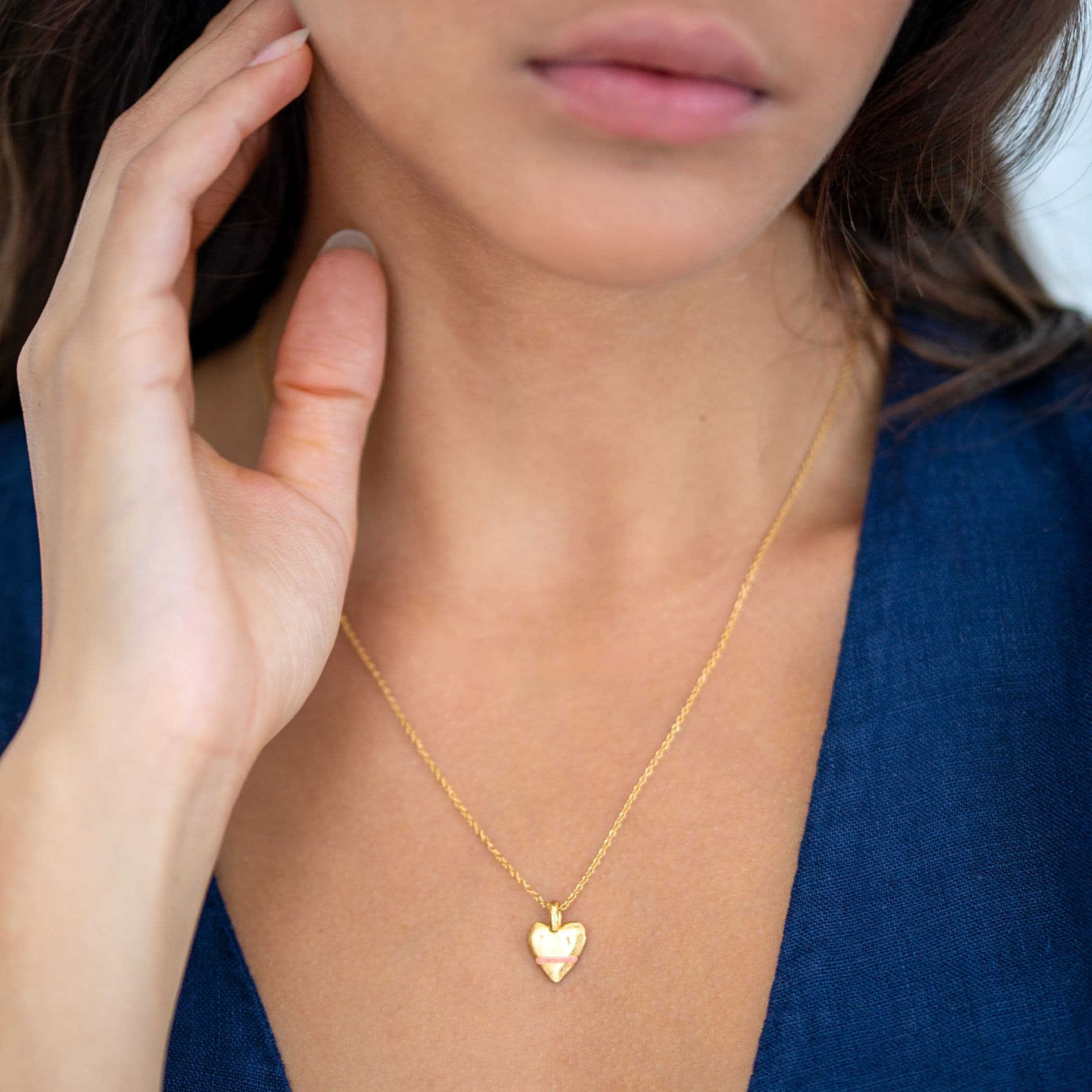 The Tiny Talisman Heart-Full Necklace