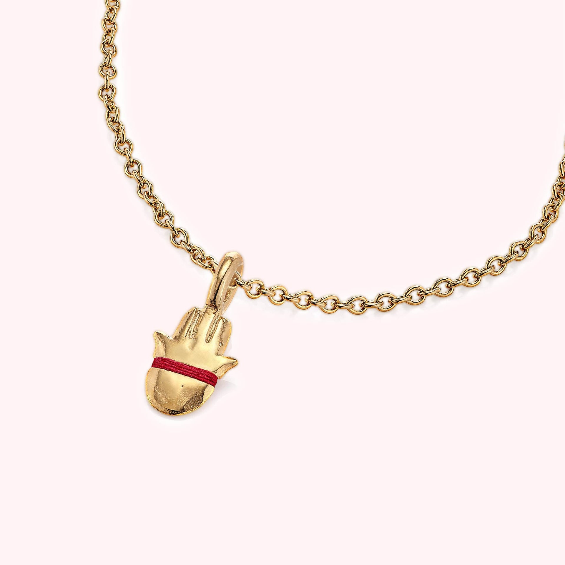 Tiny Talisman Hamsa Necklace