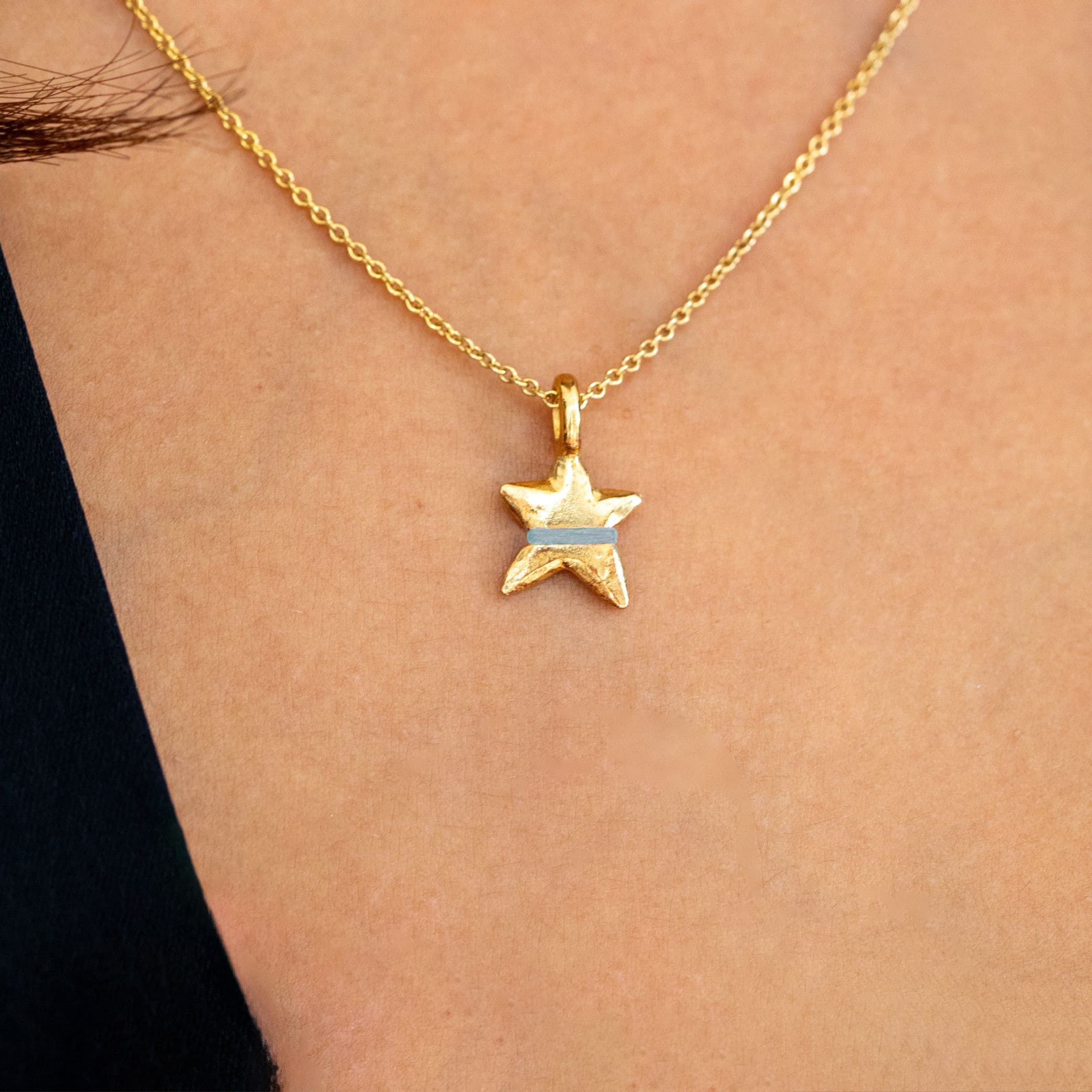 The Tiny Talisman Lucky Star Necklace - Thousand Fibres