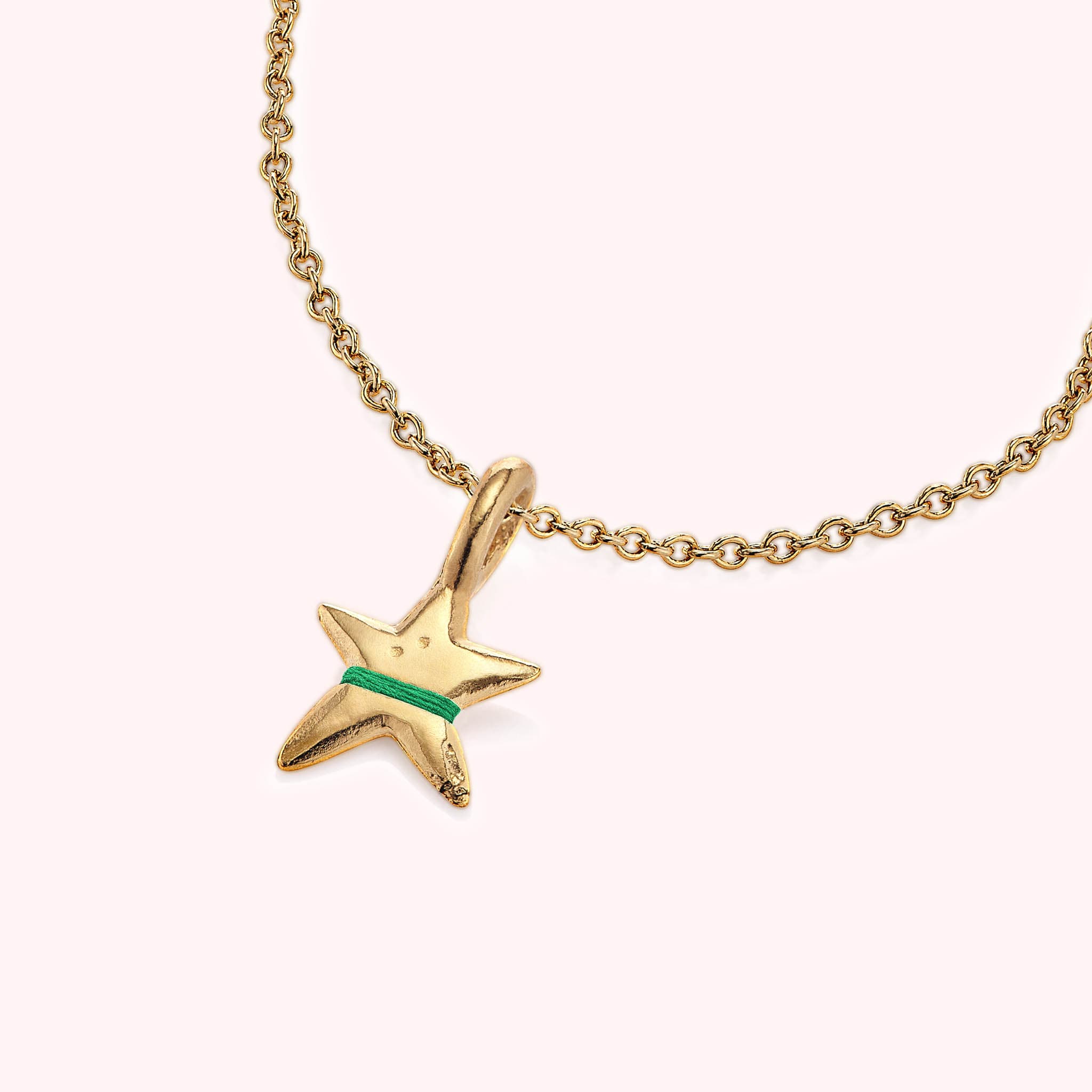 The Tiny Talisman Lucky Star Necklace - Thousand Fibres