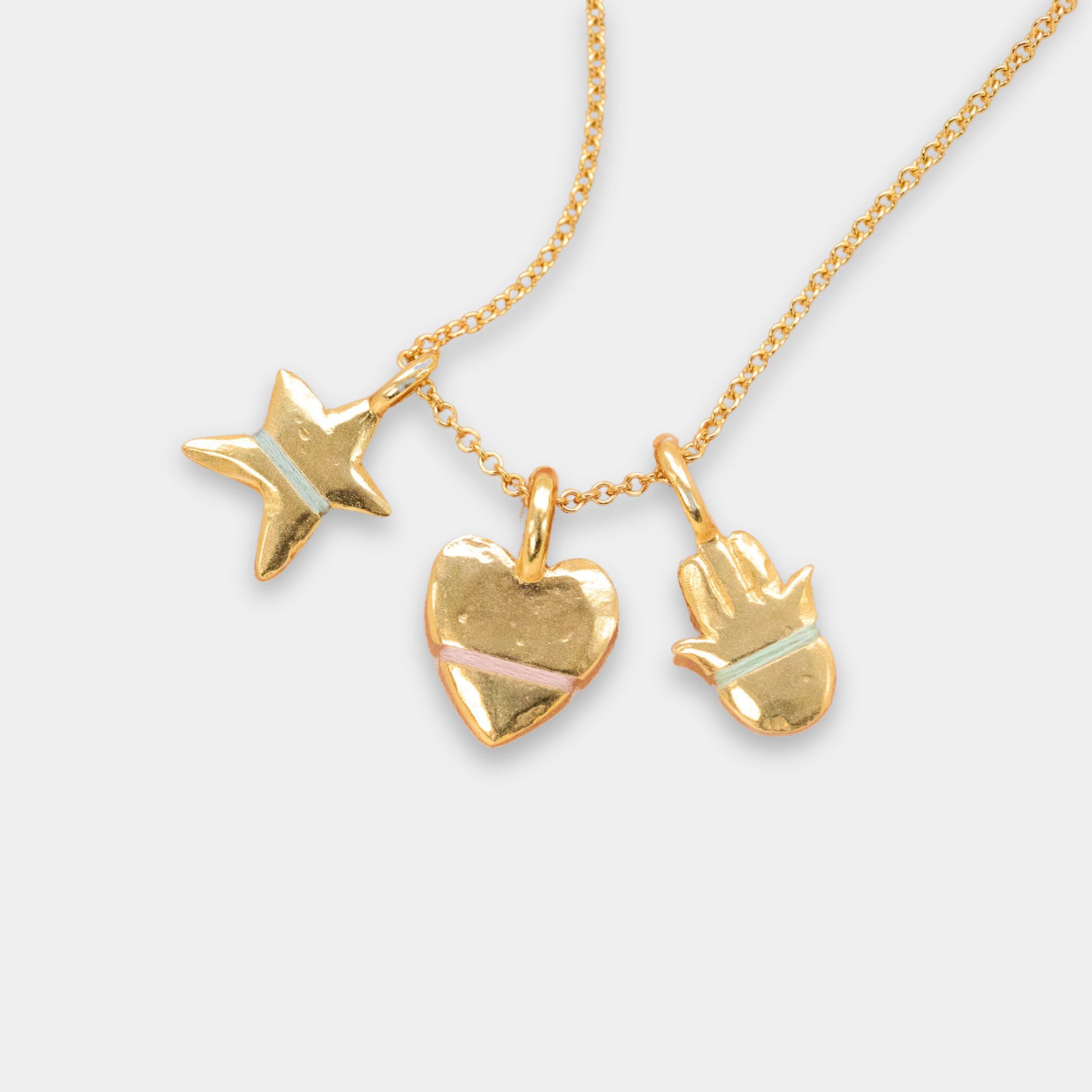 Mini Talisman Trio Necklace
