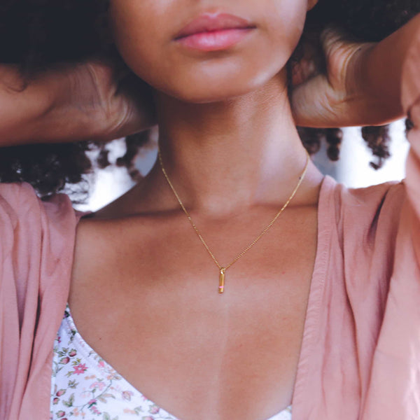 The Mini Between-Us Necklace - Thousand Fibres