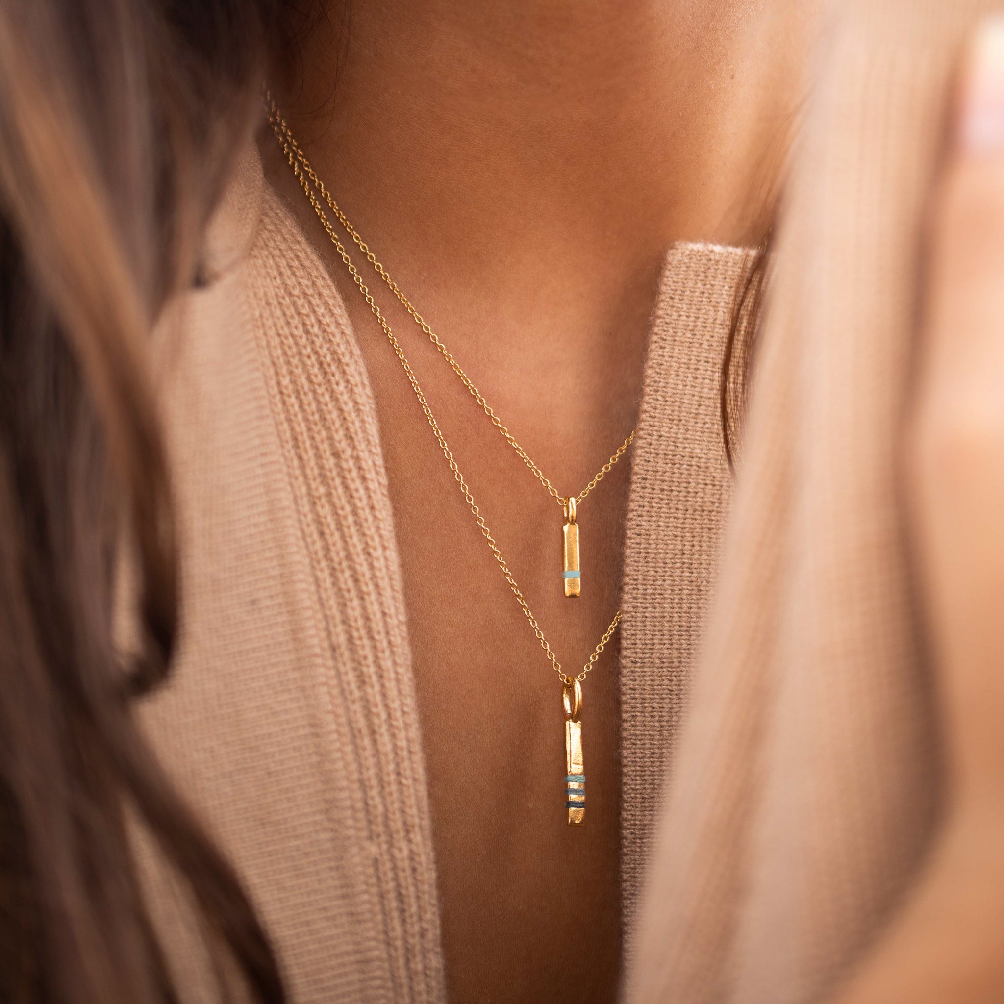 The Between-Us Necklace - Thousand Fibres