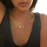 The Mini True Reflections Necklace - Thousand Fibres