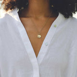 The Mini Between-Us Necklace - Thousand Fibres