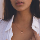 Mini Full-Circle Necklace Necklace Thousand Fibres 